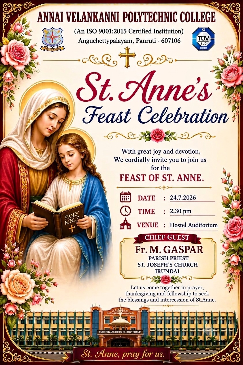 The Feast of St. Anne's held on 24.07.2026